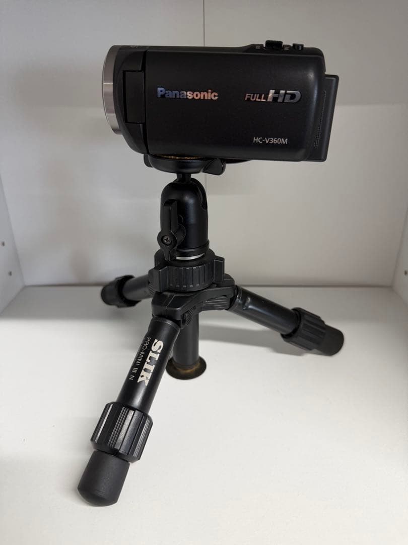 Panasonic HC-V160M ビデオカメラ本体ス リック三脚付き