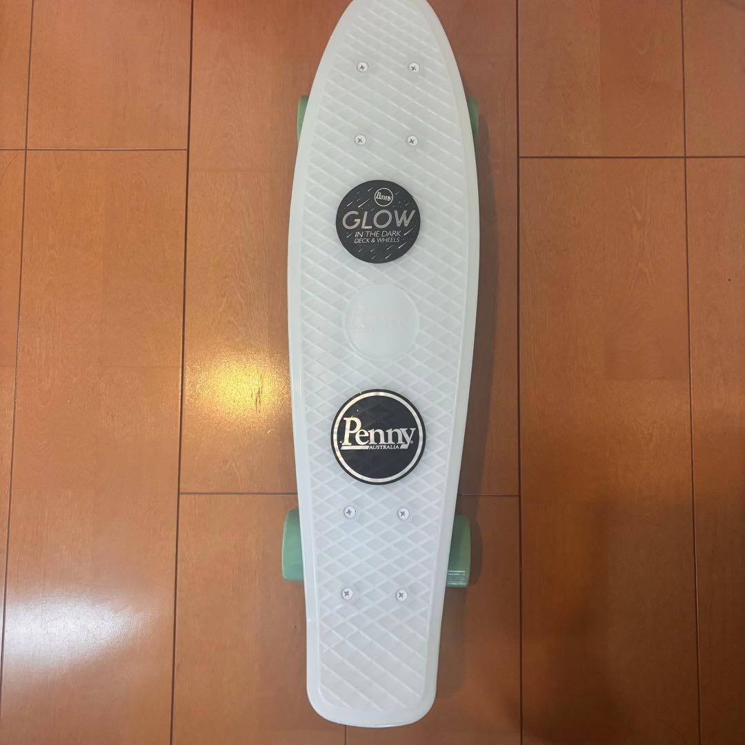 ペニー Penny Glow スケートボード 葉っぱ柄 スケボー 22インチ 緑