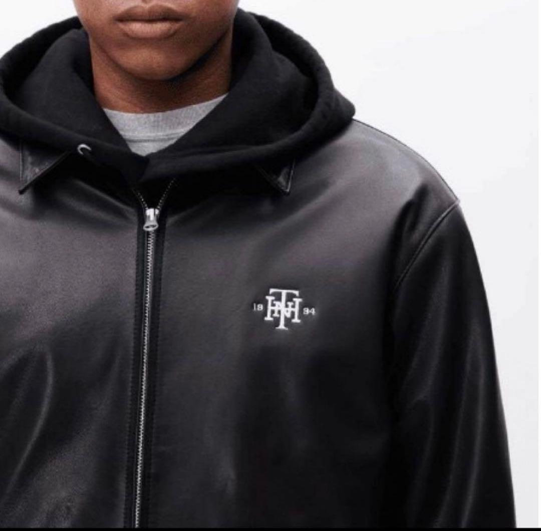 ジャケット・アウター NEIGHBORHOOD LEATHER ZIP WORK JACKET M