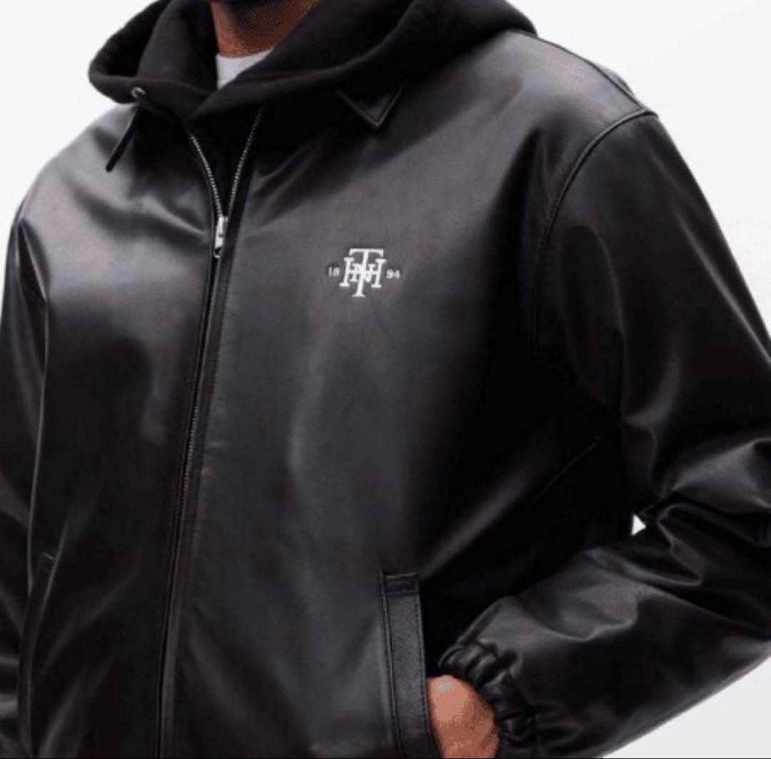 ジャケット・アウター NEIGHBORHOOD LEATHER ZIP WORK JACKET M