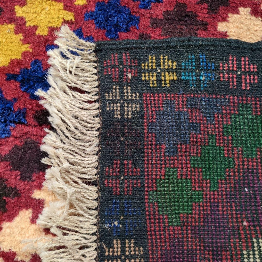 トライバルラグ　バルーチ　手織り絨毯　アフガニスタン