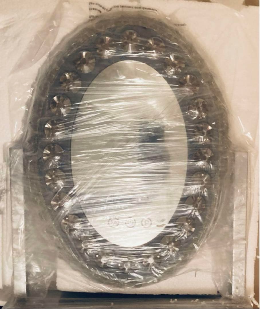 女優ミラー  鏡 ミラー スタンドミラー 化粧 化粧鏡 卓上ミラー ライトアップ