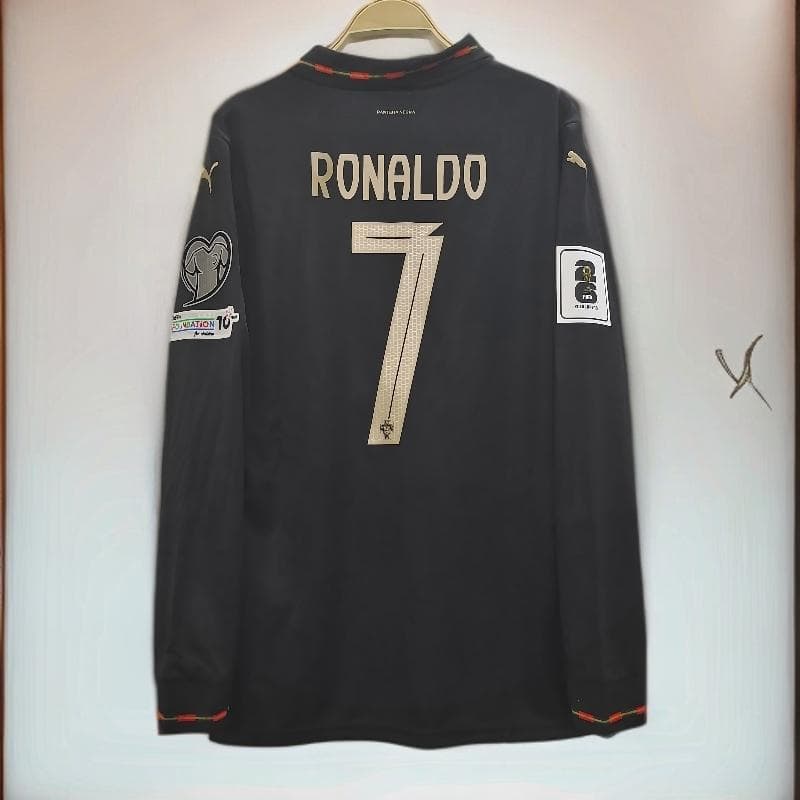 RONALDO 2026W杯 ポルトガル代表 7 長袖 シャツ