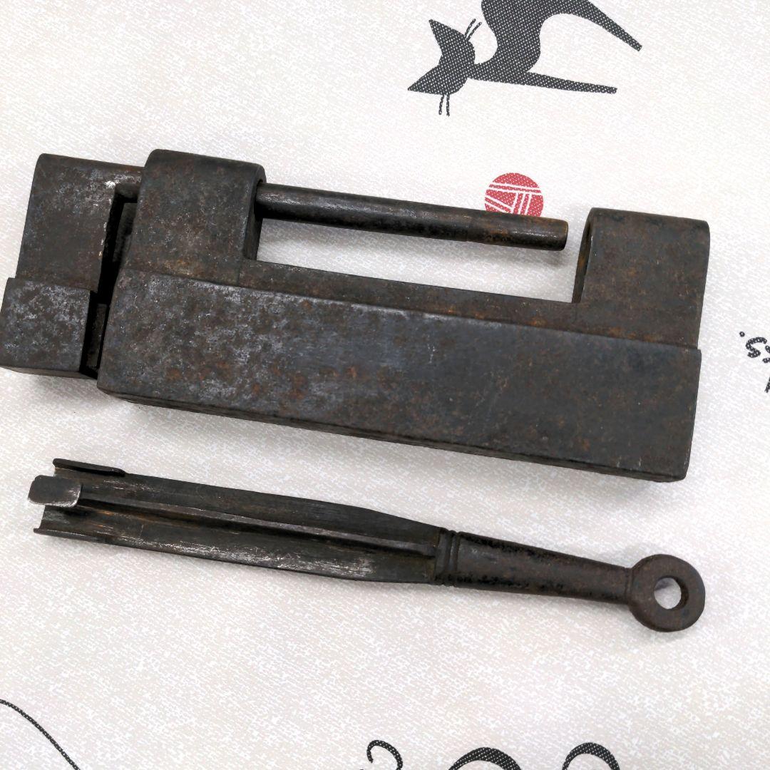 希少古物　錠前