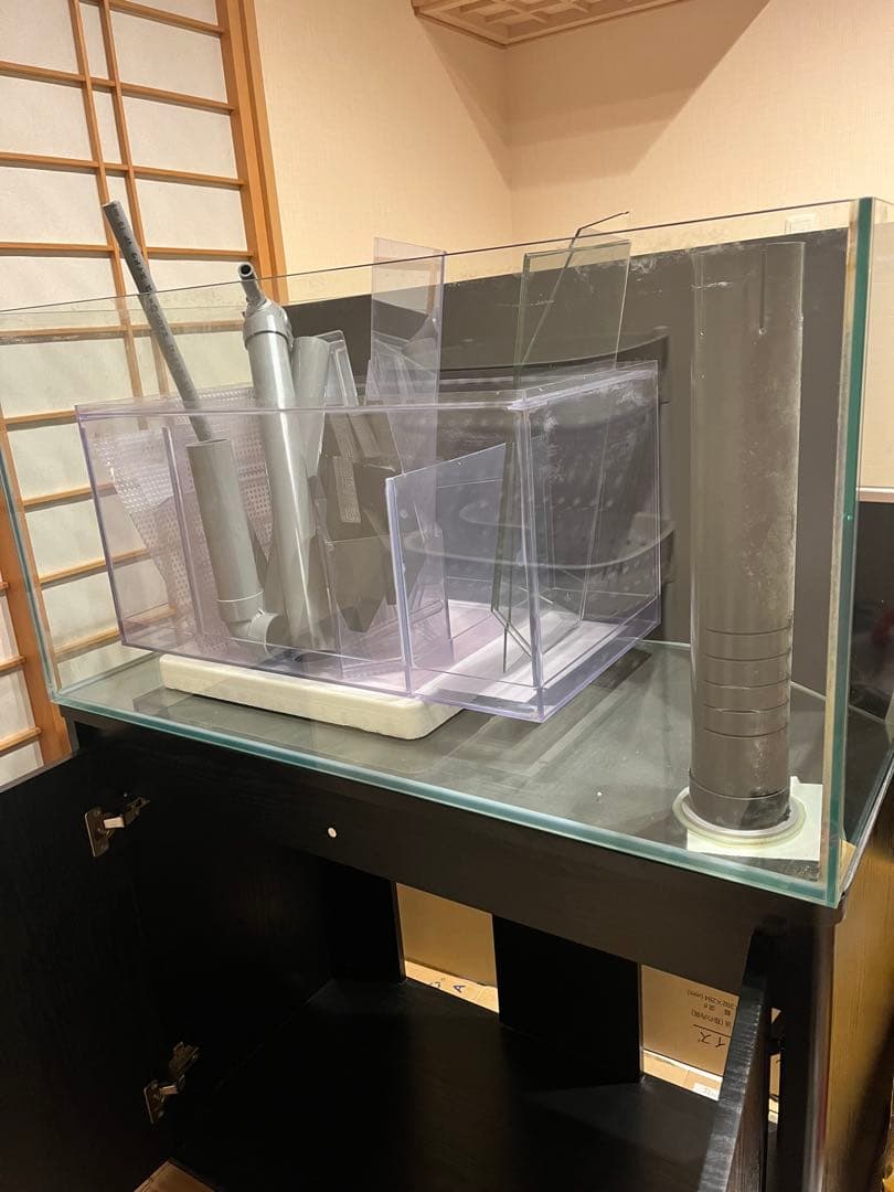 オーバーフロー水槽 900×450×450 引き取り限定　新潟