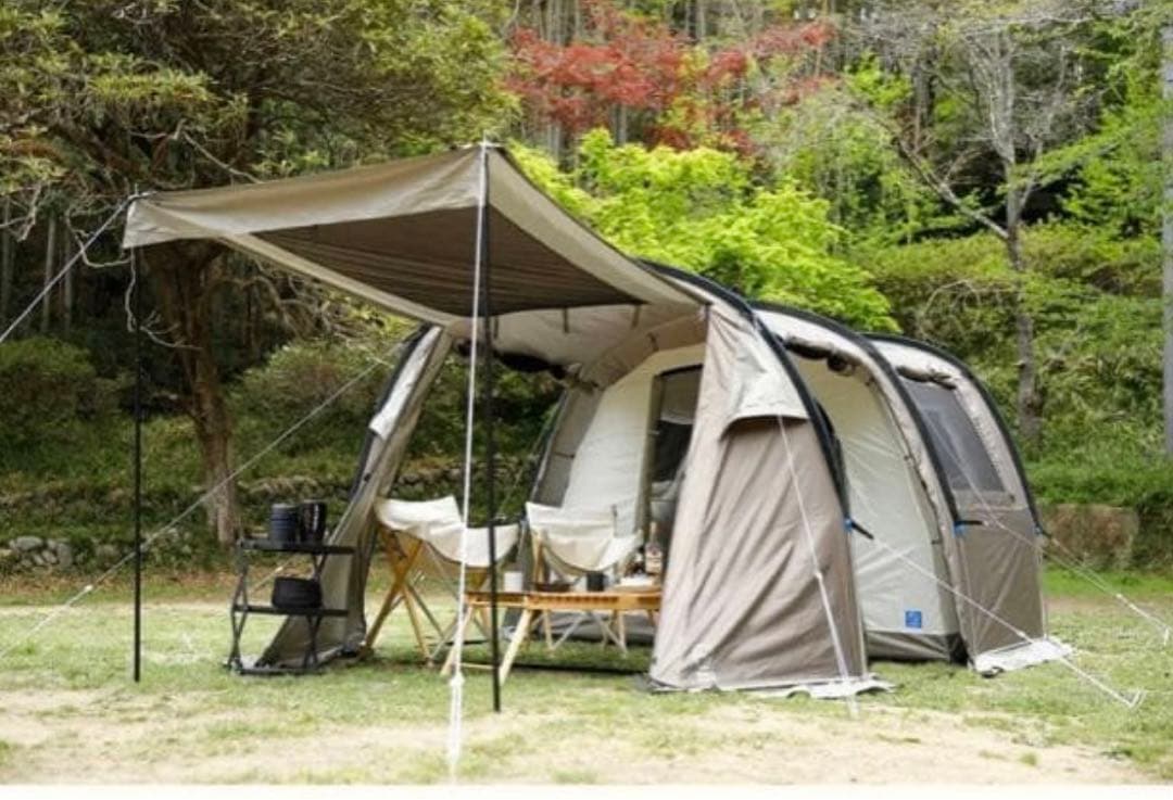 【美品】ホールアース ハーフクーヘンSC 3〜４人用