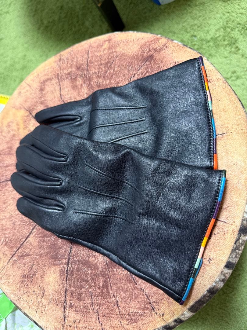 祐*様 Paul Smith 黒いレザー手袋