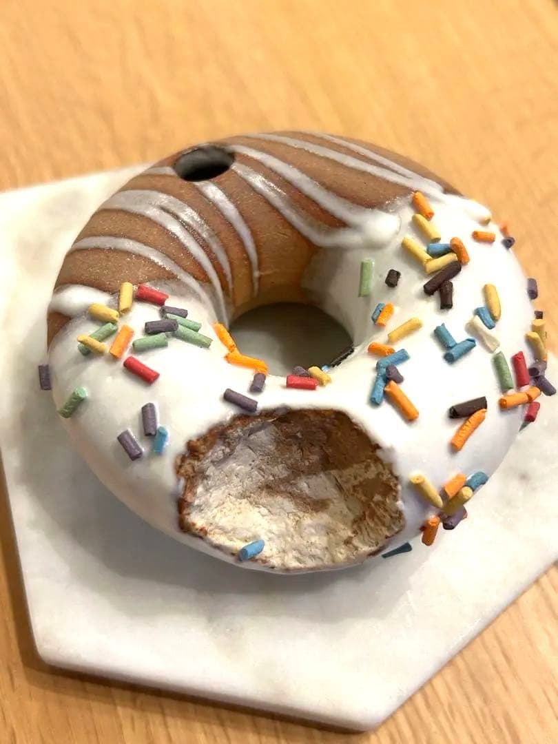 joice on the table ドーナツ 花器　２個セット