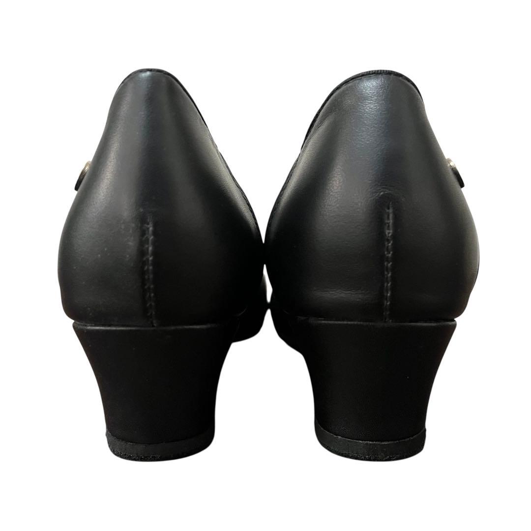 ADS 社交ダンスシューズ ブラック スタンダード 黒 23cm