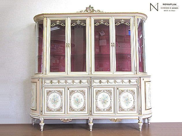 【極上美品】イタリア製 NOVAPLAK 最高級 ロココ様式 キュリオケース