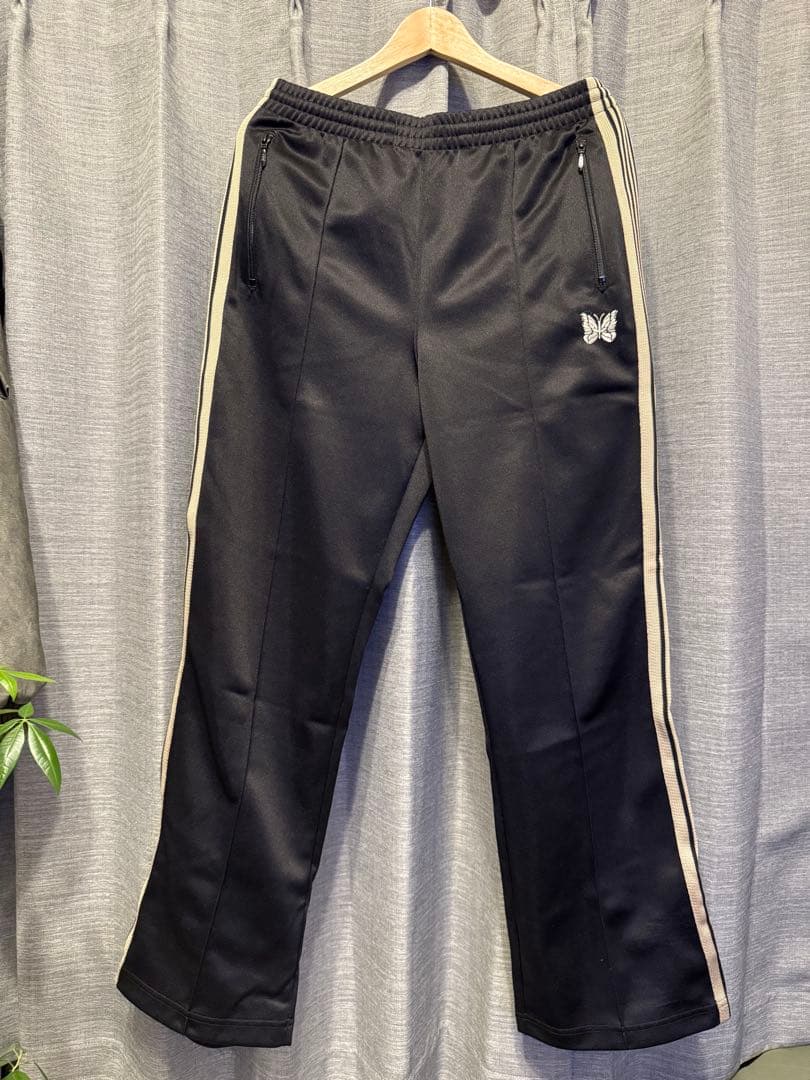 【さつま】Needles LHP別注 トラックパンツ ブラック 黒