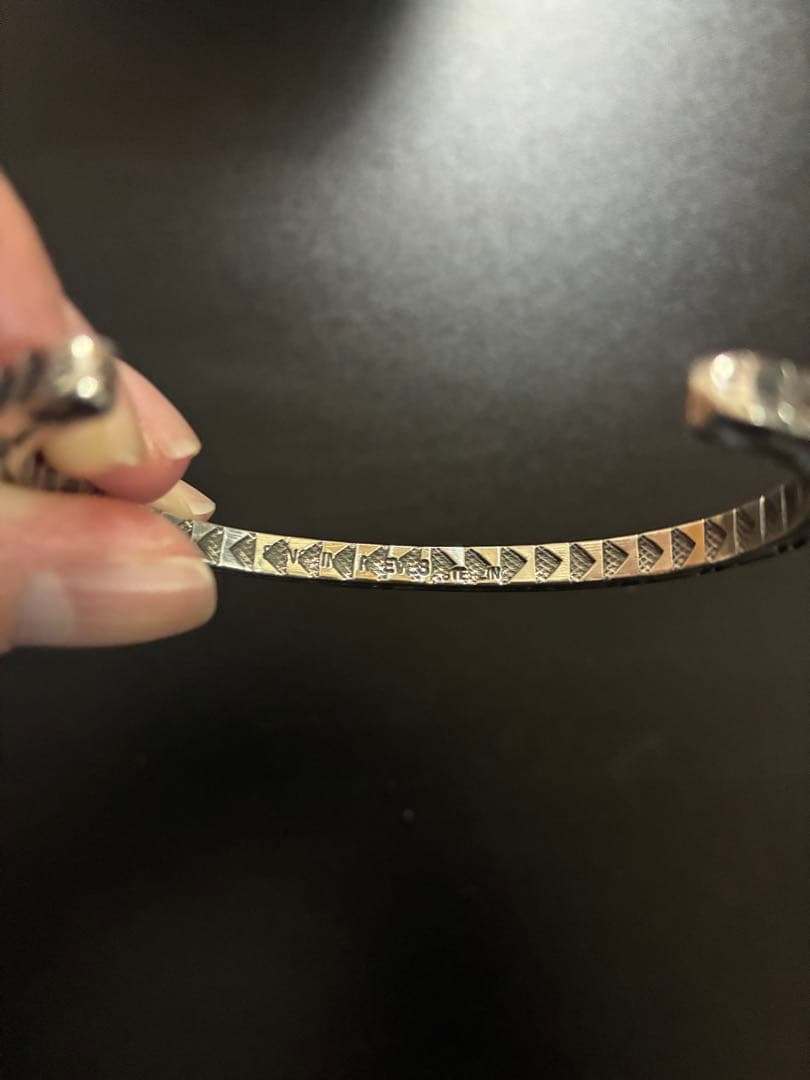 サンシャインリーブス 4面スタンプ バングル