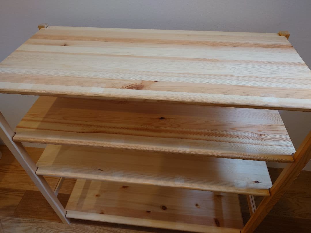 無印良品 パイン材ユニットシェルフ 小 幅86×奥行39×高さ83cm