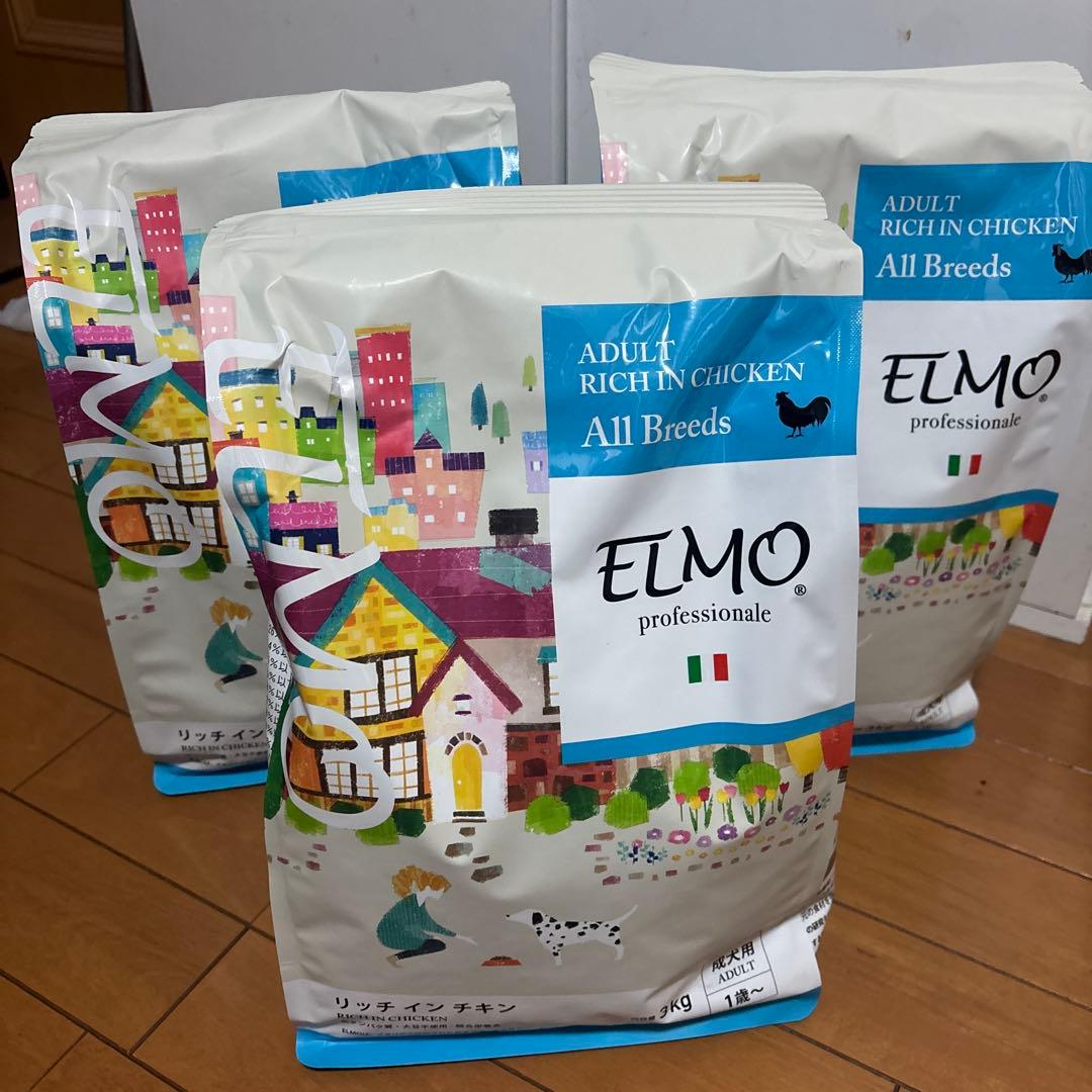 ELMO ドライフード 3kg ✖️3