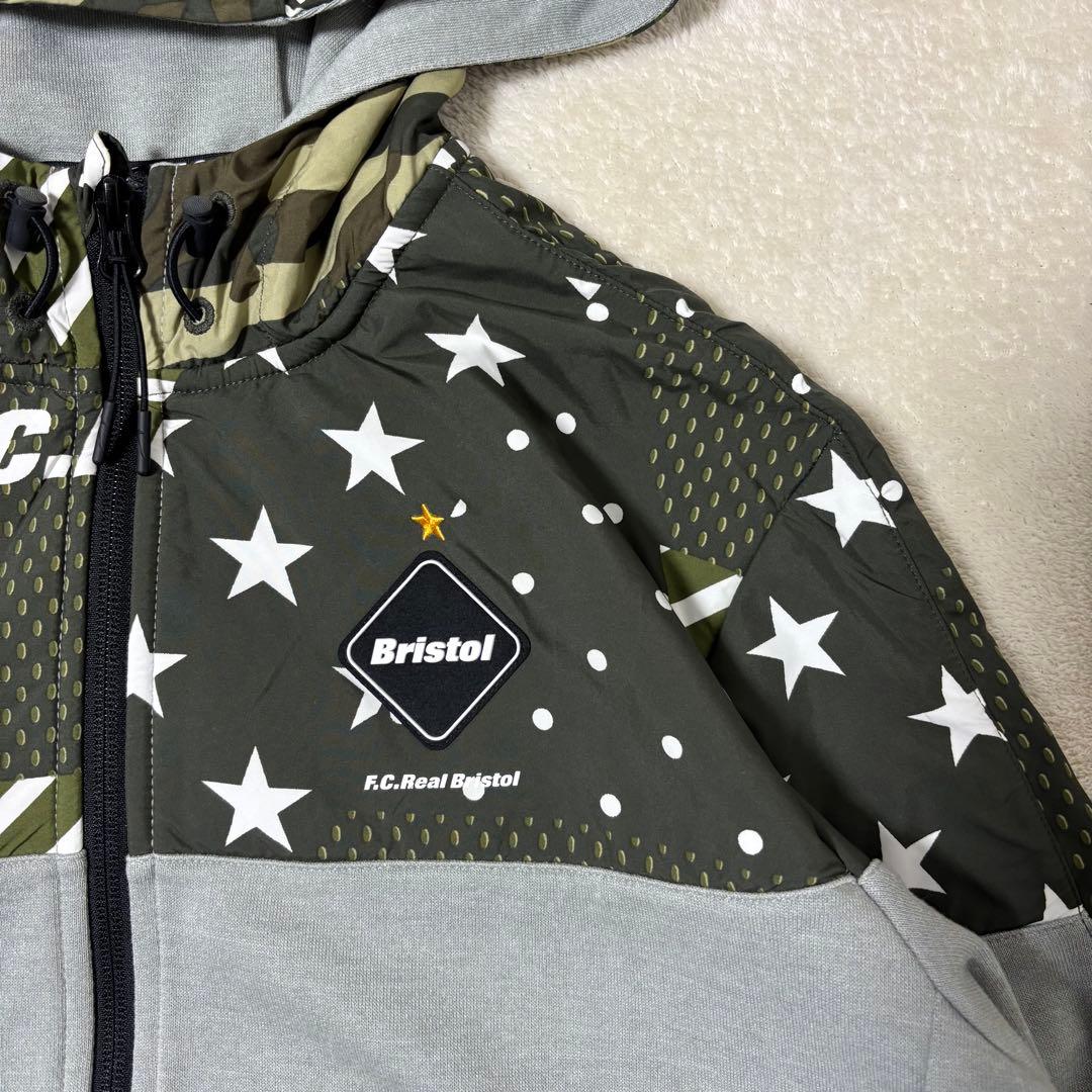 美品　NIKE×fcrb フリースパーカー　トラックパンツ　上下セットアップ