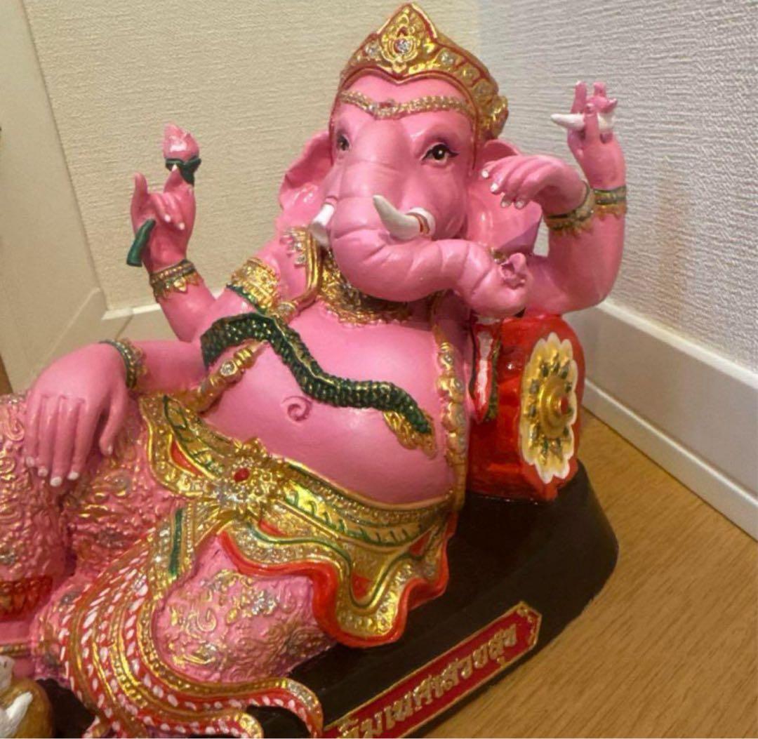 3倍速で願いが叶うと言われている【ピンクのガネーシャ】タイの現地で購入！