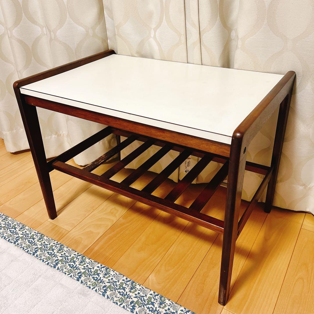 オールドカリモク カリモク家具 サイドテーブル コーヒーテーブル