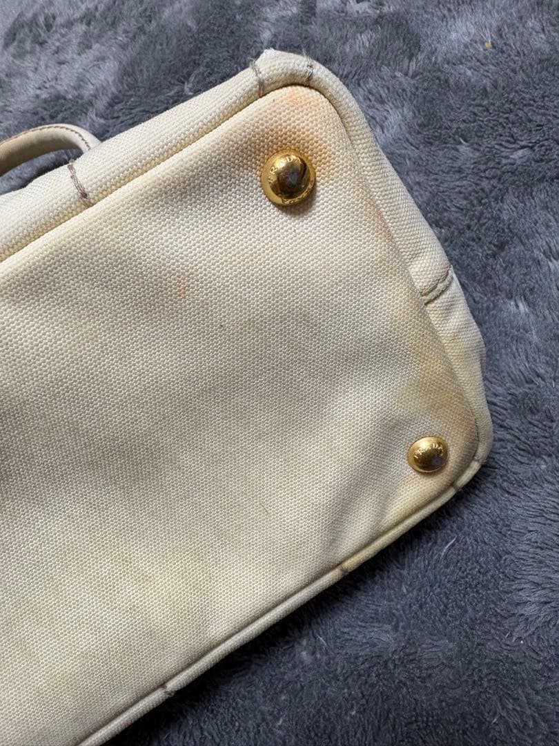 PRADA ホワイト トートバッグ