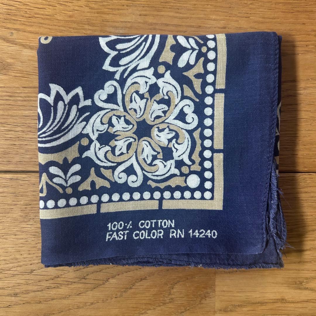ヴィンテージ バンダナ　レア　00100