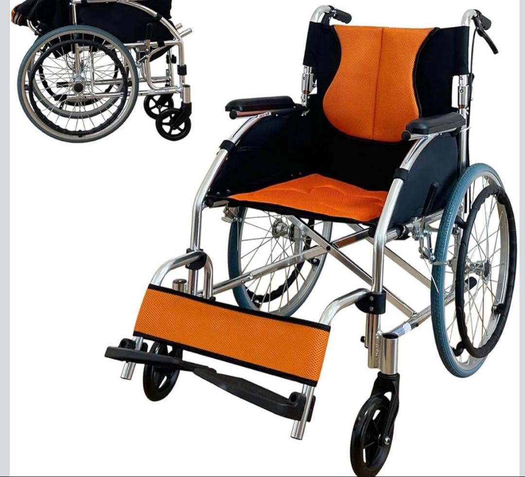 お値打ち！新品！折りたたみ式車椅子