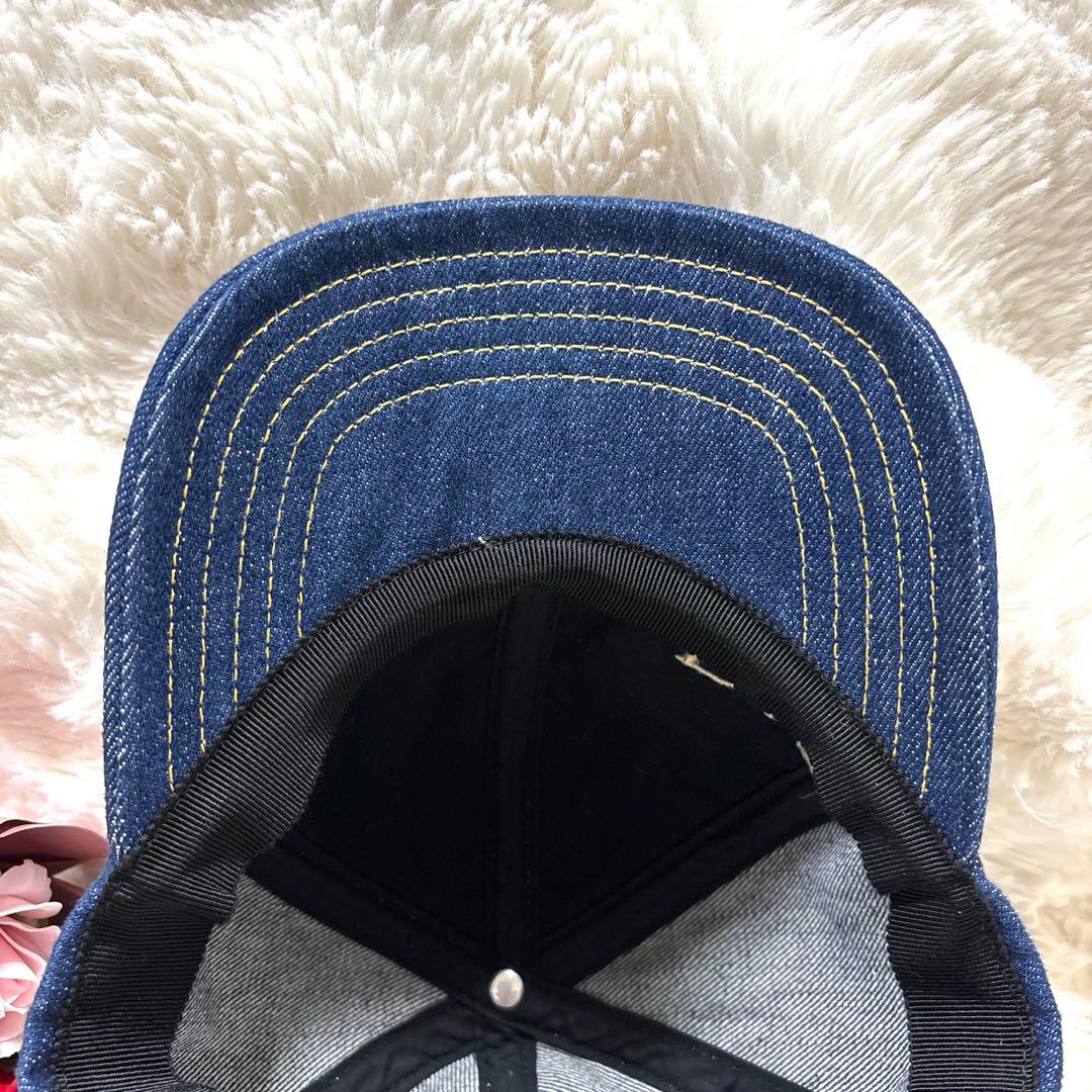 未使用 保管品 PATOU パトゥ ベースボールキャップ デニム L 大きめ
