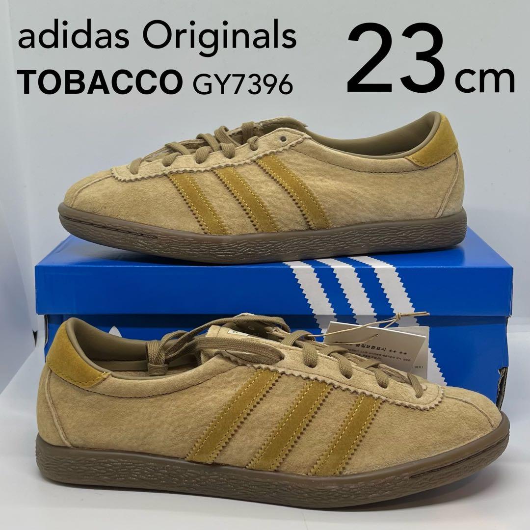 新品 23cm adidas TOBACCO タバコ グルーエン スエード