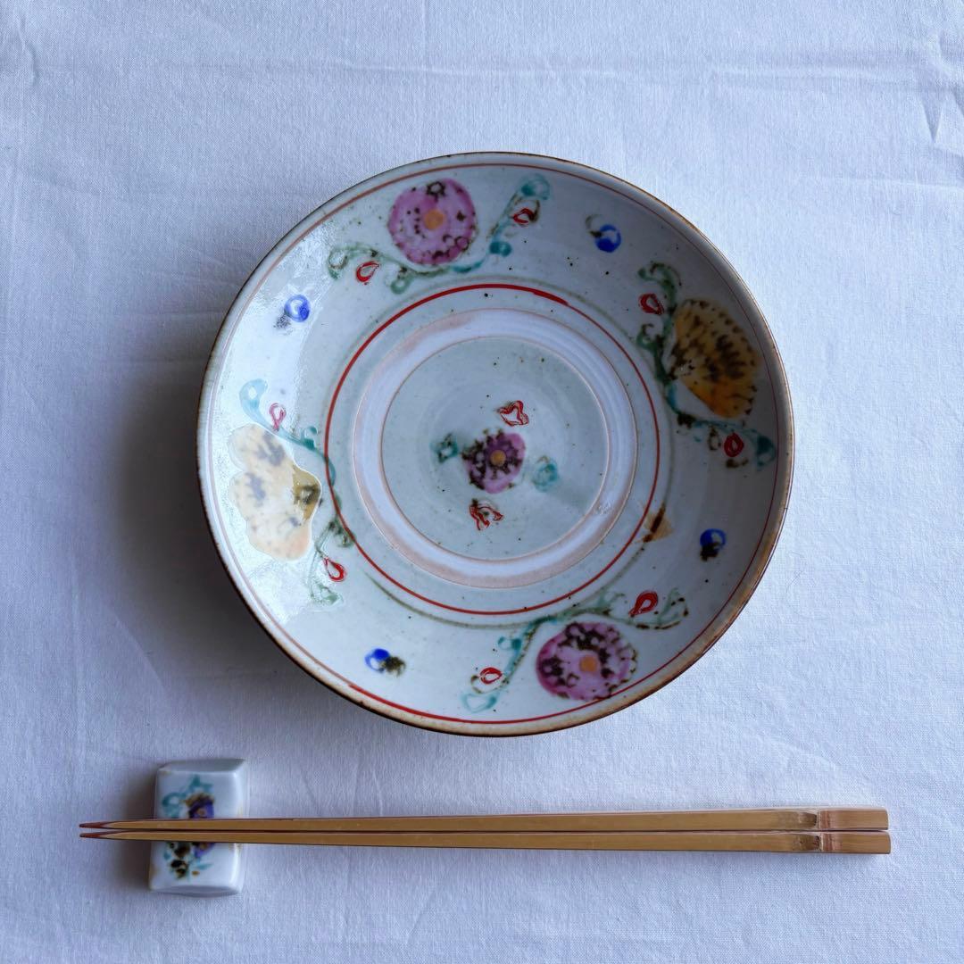 伊藤聡信　色絵　17.4×3.3cm