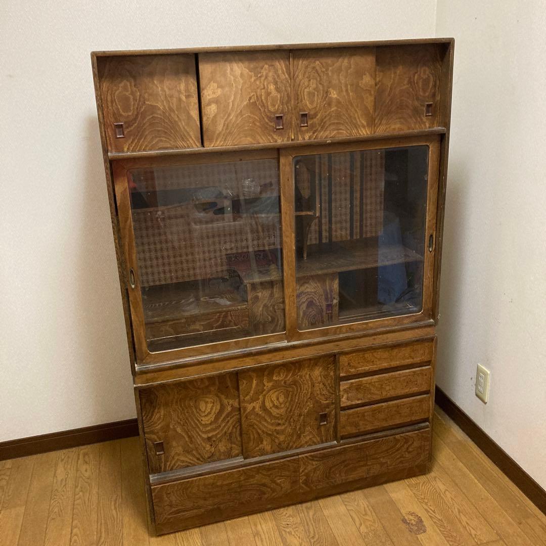 茶だんす　昭和　レトロ　収納