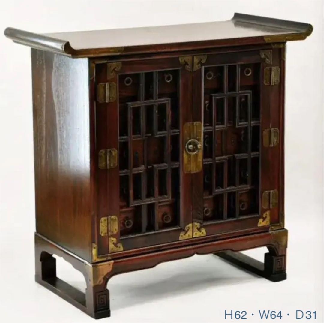 【美品★送料込】朝鮮薬箪笥：アンティーク家具 朝鮮・李朝