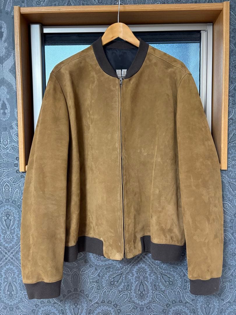 ジャケット・アウター THE ROW Curt Suede Bomber Jacket