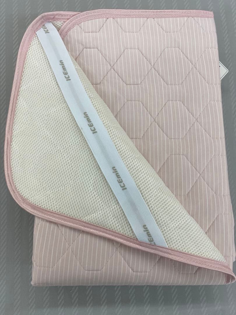 ロマンス　アイスミン　敷きパッド・ひんやりクール・綿わた使用・シングルサイズ