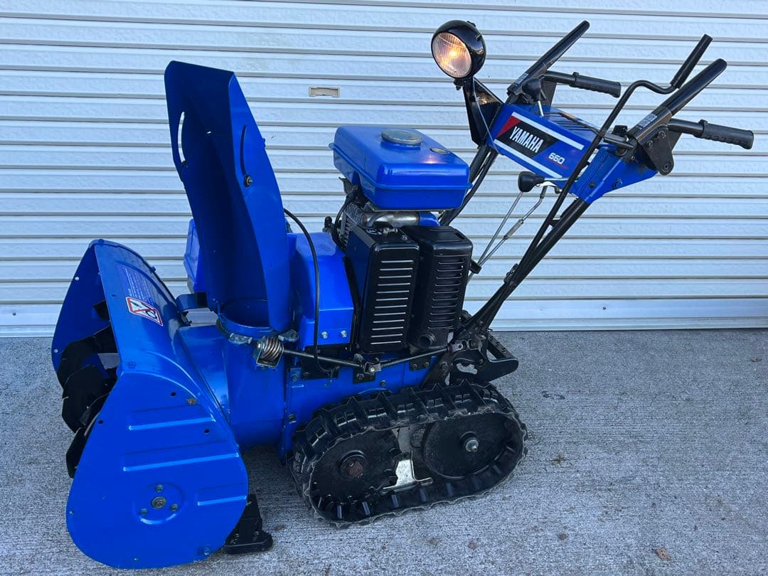 ヤマハ　セル付き除雪機　YSM660 簡易整備済み　稼働品　長野県東御市発
