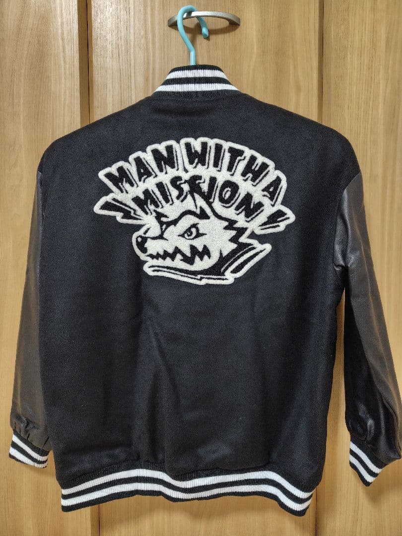 【美品】MAN WITH A MISSION★GAWジャン★黒×白★サイズS