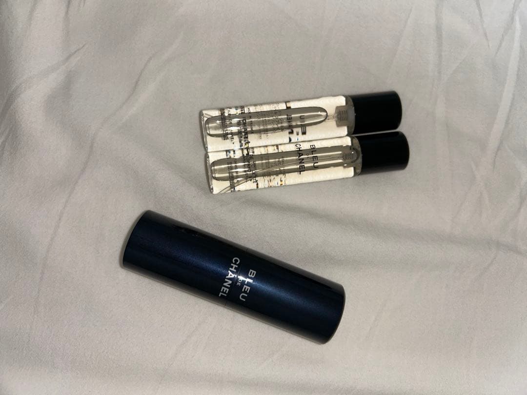 ブルードゥシャネル オードゥ トワレット トラベルスプレイ 本体+リフィル2本