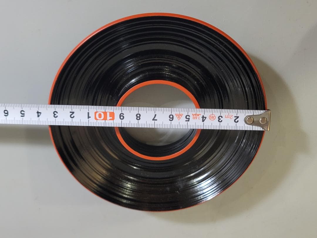 古美術 煎茶 漆 仿 長寛 茶托 共箱 美品 特製 十客