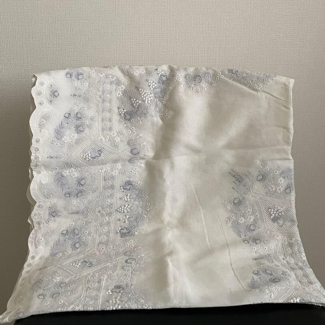 汕頭　スワトウ　SWATOW　手刺繍刺繍　テーブルクロス　希少