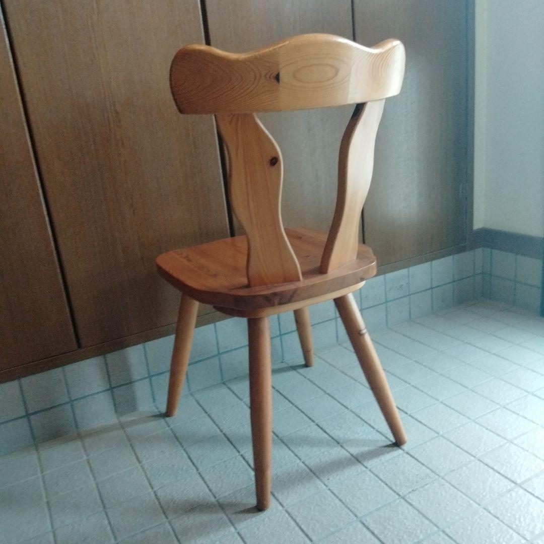 デンマークヴィンテージ/天然木/無垢/カントリーチェア/椅子/レトロ