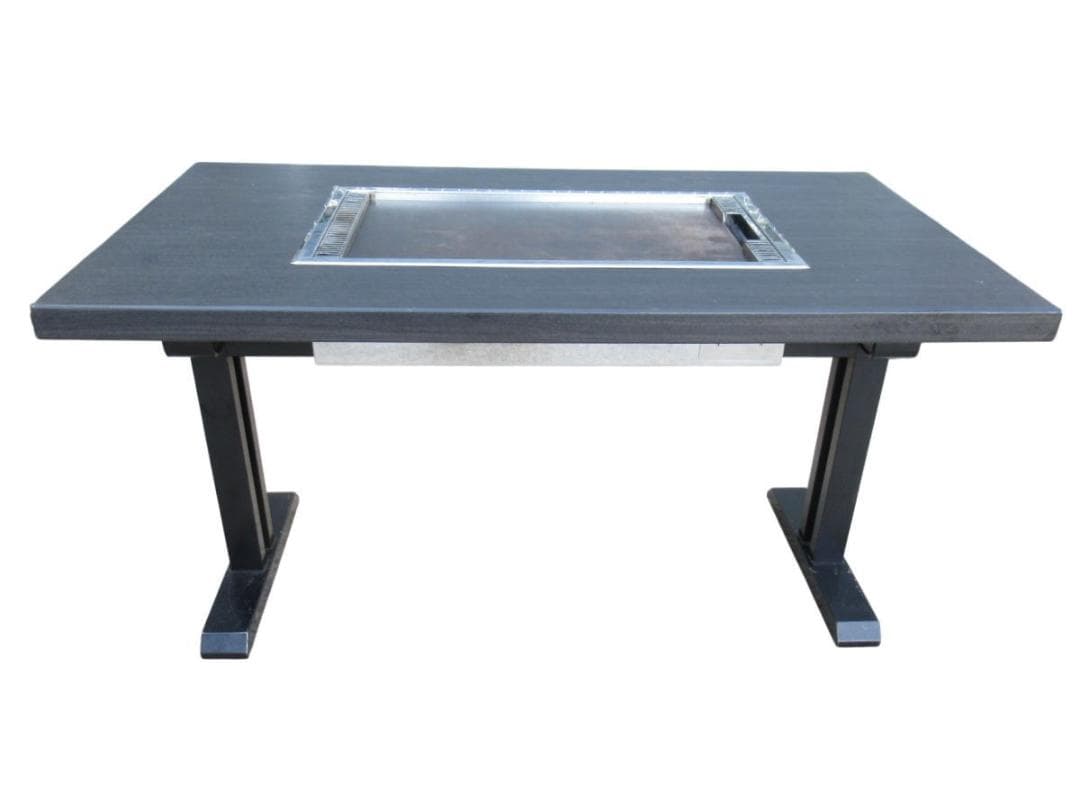 ■071001-128②■お好み焼きテーブル■鉄板テーブル■都市ガス■