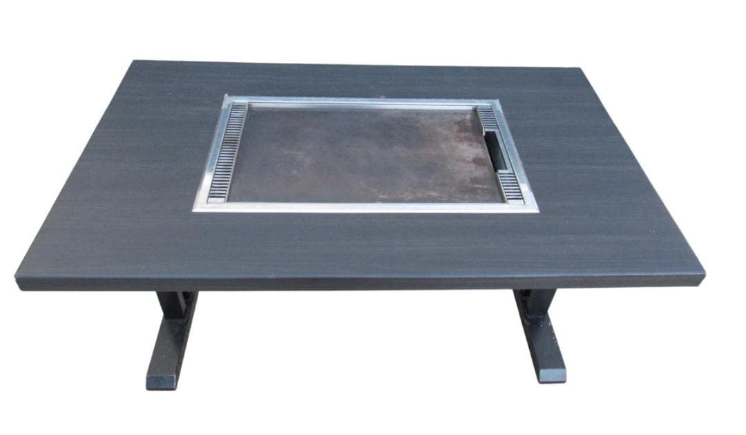 ■071001-128②■お好み焼きテーブル■鉄板テーブル■都市ガス■