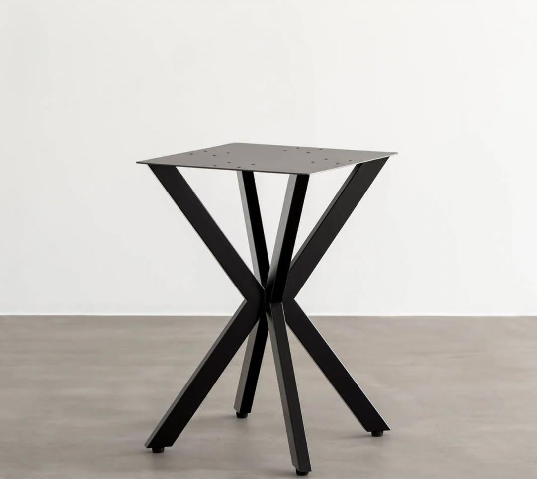 【新品】テーブル脚/かなでもの　KANADEMONO カフェ脚　ブラック