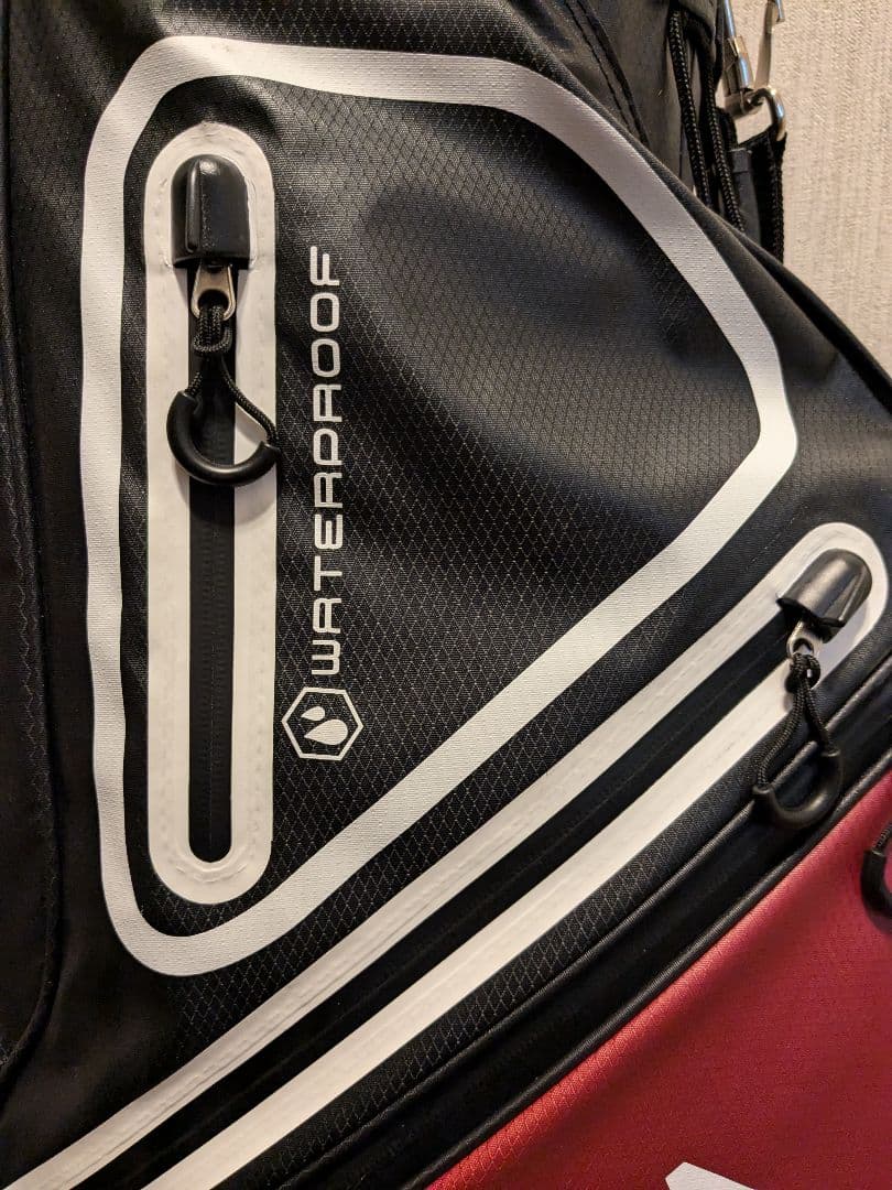 14分割　キャディーバッグ　ホンマ防水 ヘッドカバー付き