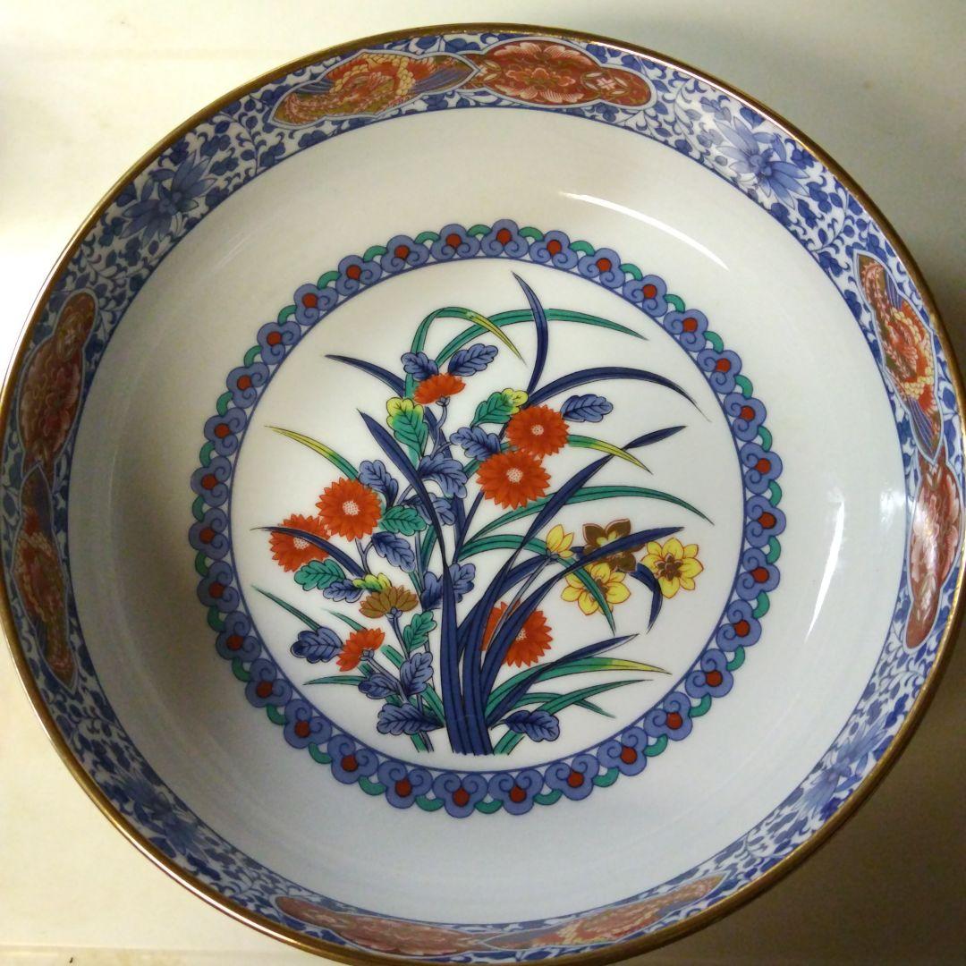 花柄 陶磁器 大皿