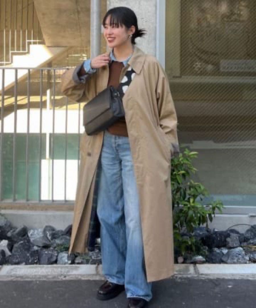 【美品】イアパピヨネ別注キンロックアンダーソン　リバーシブルコート