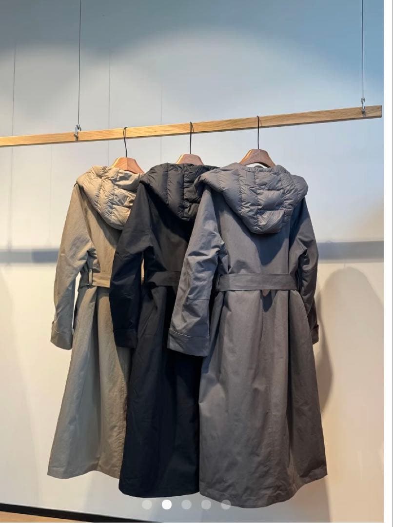 セブンフェアリー　フード付きロング丈　ダウンジャケット　M 新品