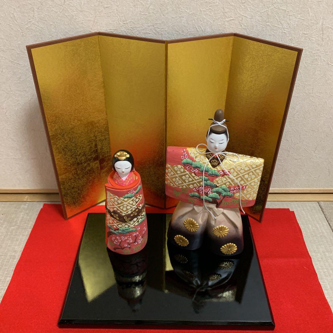 博多人形　お雛様　雛人形　おひなさま　伝統　清雅　コメント確認！
