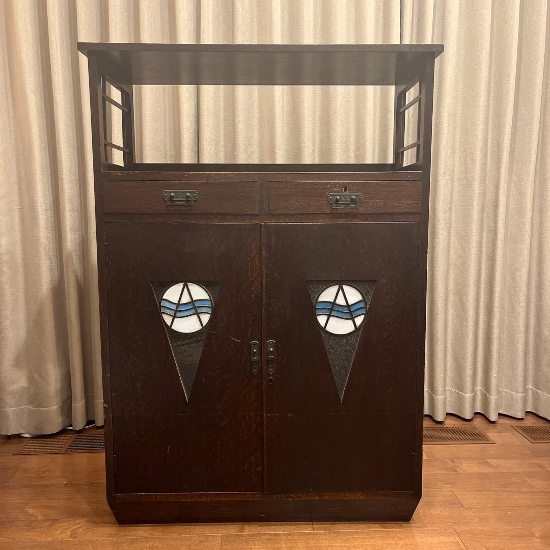 大正　昭和初期　木製本棚 アンティーク