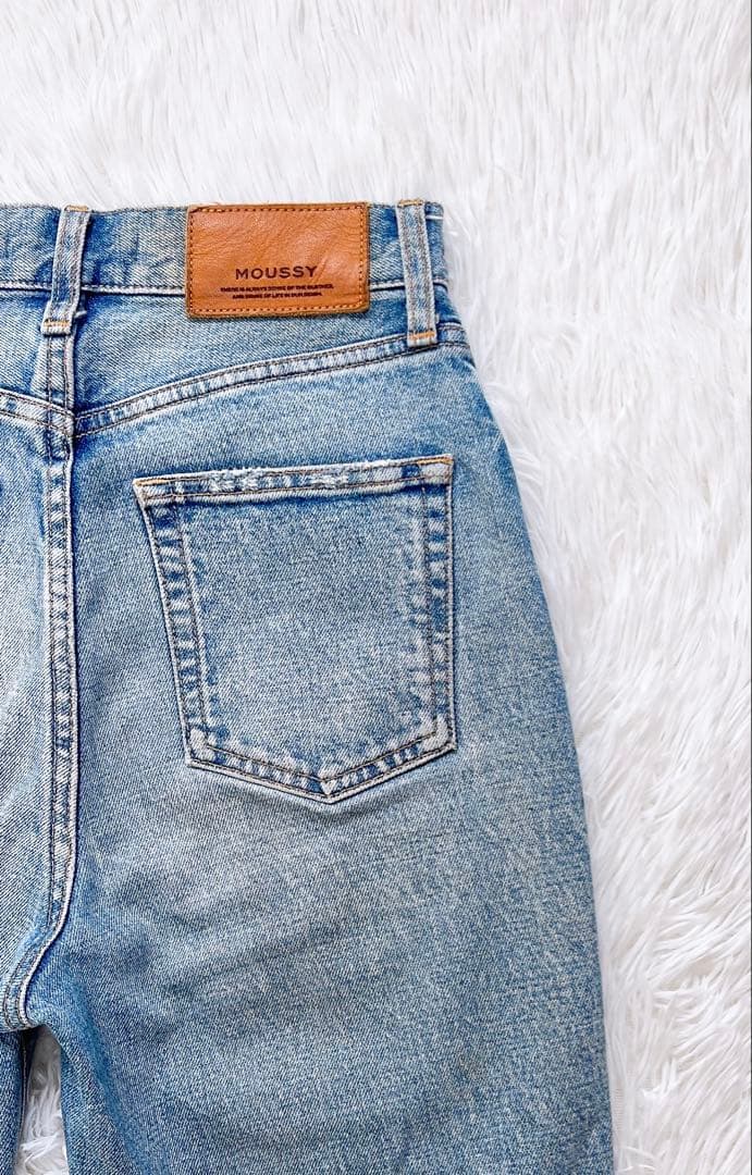 MOUSSY♡MVS FLARE フレア ブーツカットデニム25インチ