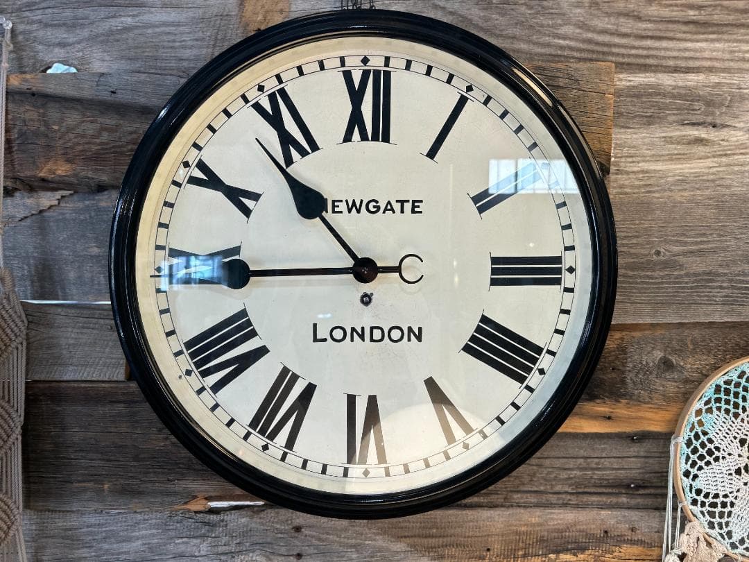 【美品】NEW GATE / ニューゲート｜掛け時計｜バターズビークロック