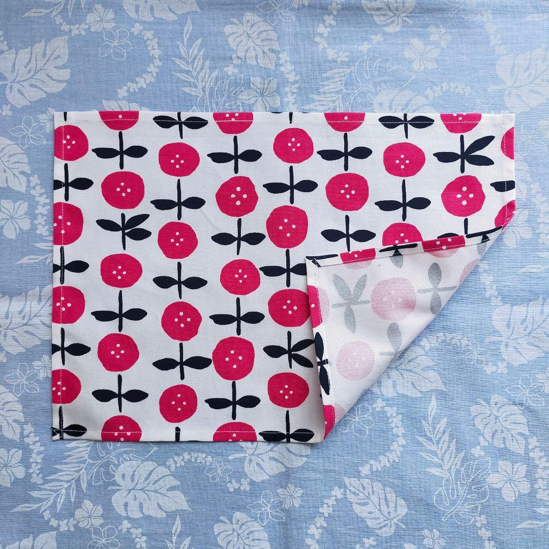 ランチョンマット　北欧柄　花