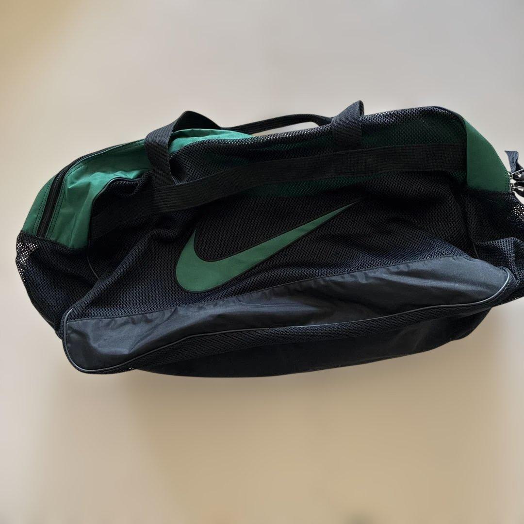 90s Nike ナイキ メッシュ ボストンバック グリーン